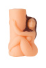 Мастурбатор TOYFA Juicy Pussy фигурный (девушка лежа на животе)