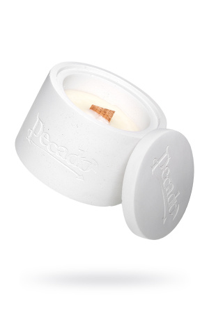 Ароматическая свеча круглая с крышкой «Wood & Spices» Pecado 65 гр