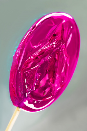 Леденец Sosuчki «Вагинка Irish Cream», розовый, 50гр.