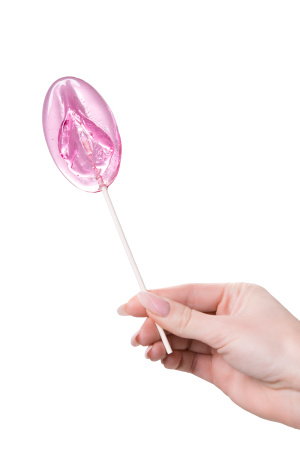 Леденец Sosuчki «Вагинка Irish Cream», розовый, 50гр.