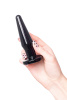 Анальная втулка TOYFA POPO Pleasure Gemini α, TPE, черная,12,1 см