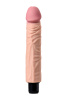Вибратор реалистичный (мульскоростной) TOYFA A-Toys, телесный, 22,5 см